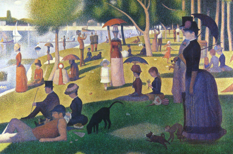 A Sunday on La Grande jatte (mk39)